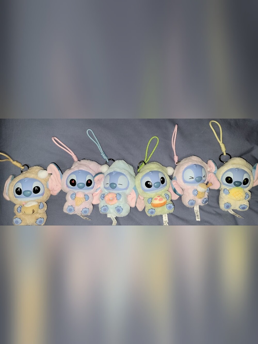 MINISO STITCH EAT SOMETHING BEFORE YOU SLEEP SET OF 6 NEW AUTHENTIC
